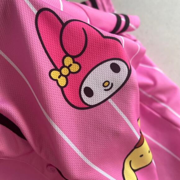 Hello Kitty And Friends Graphic Baseball Jersey Womens Size L - Picture 9 of 14